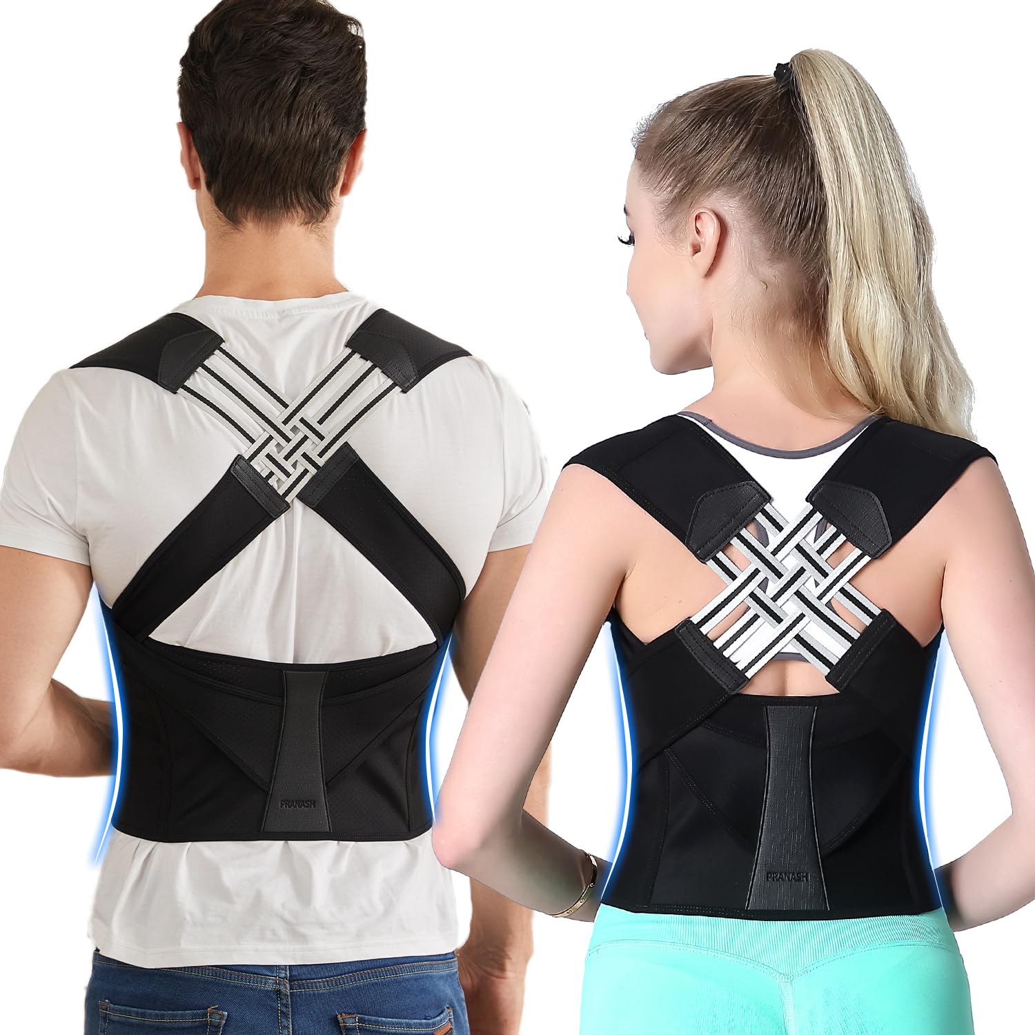 Posture Corrector for Women and Men, Adjustable